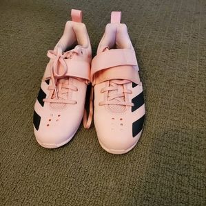Adidas ADIPOWER 2 Womens Weightlifting Shoes PINK/